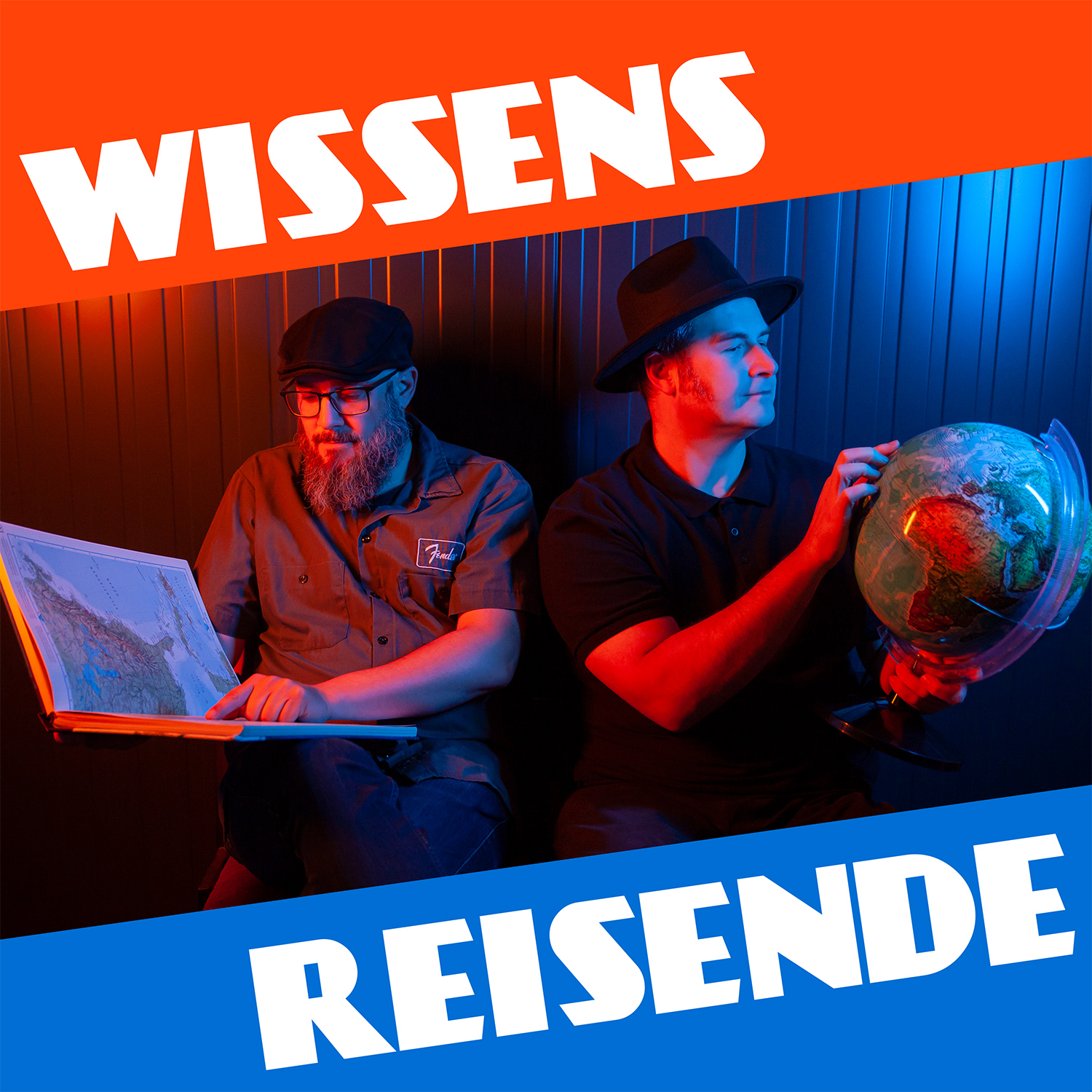 Cris und Jan im Kanalbild der Wissensreisenden